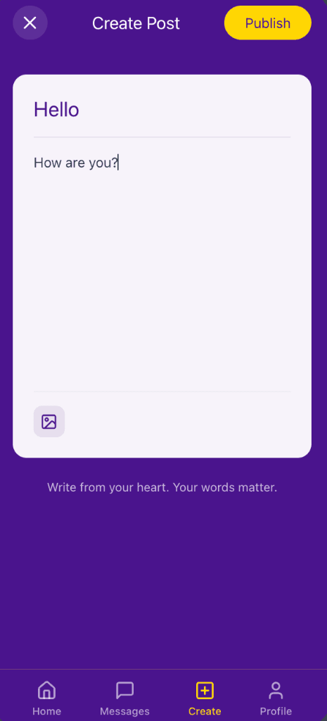 Create Post
